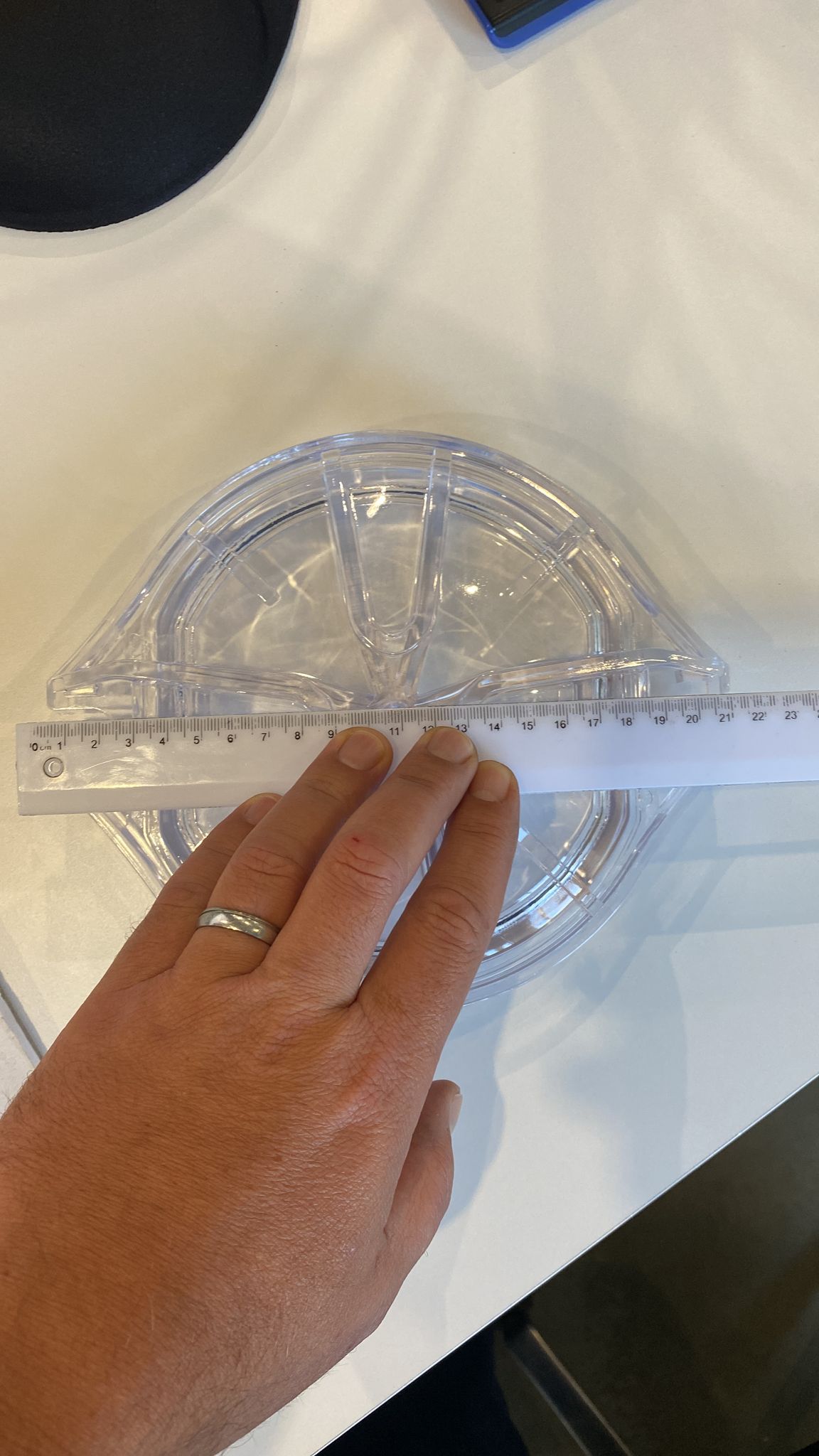 rozmer vicka předfiltru čerpadlo HGS - nový typ 1